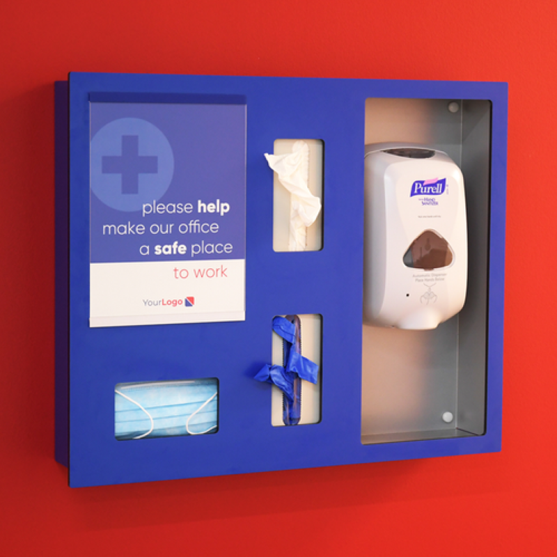 Hand Sanitizer Station (Wall Mount) — view 2